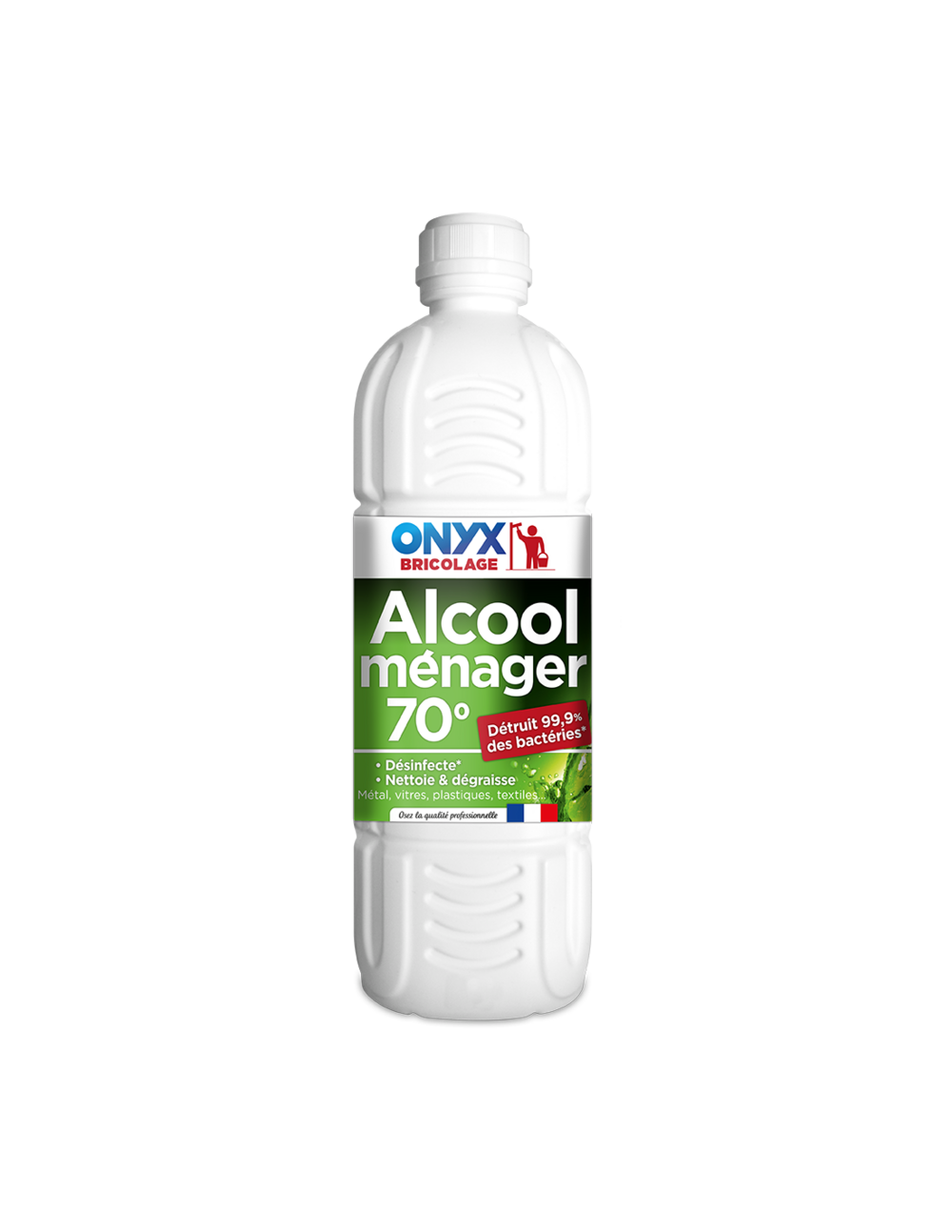 Alcool menager 70° 1 litre - onyx