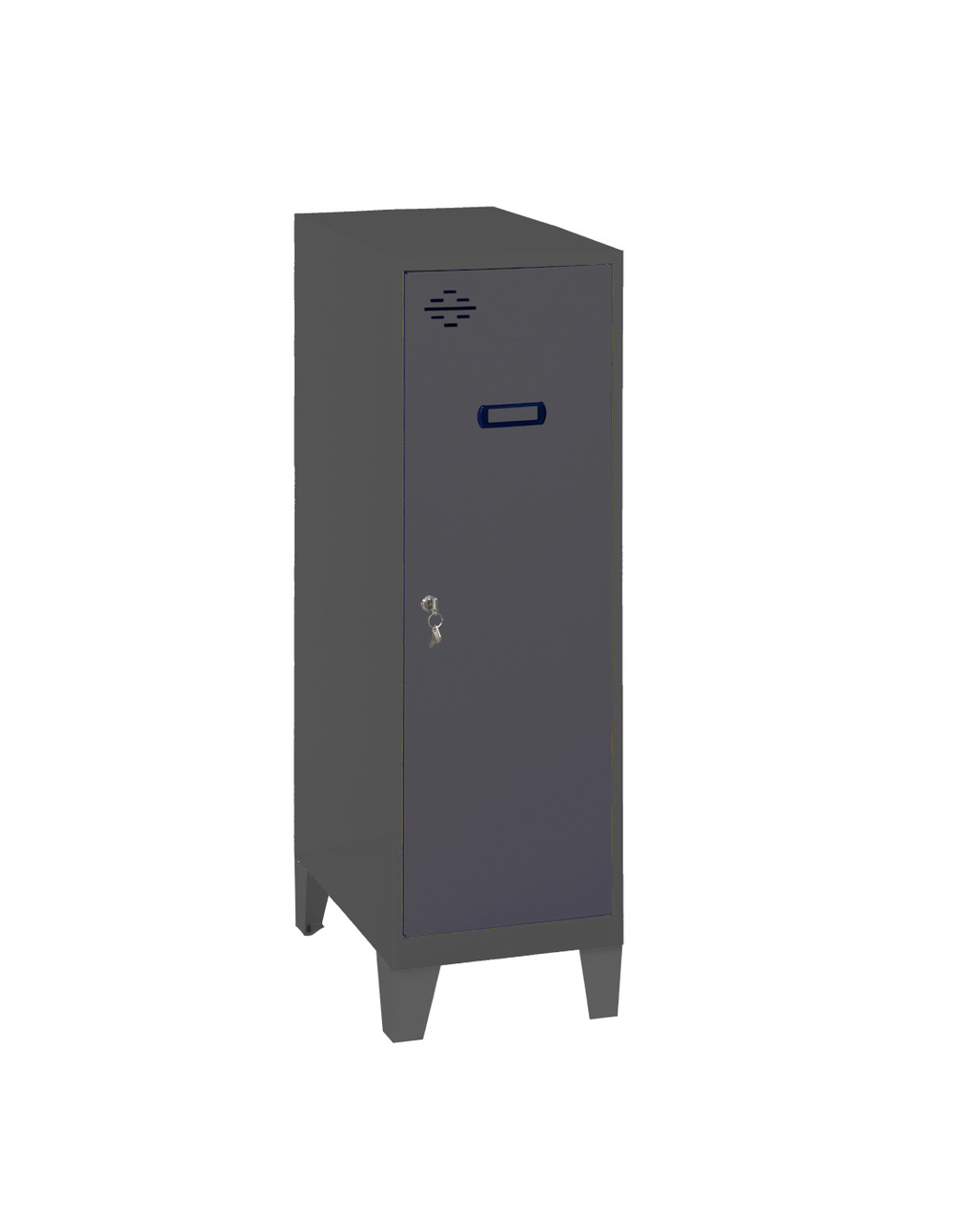 Casier-armoire simonlocker dism.mini + ban. 915x400x500+pie an/an antracite 1015x400x500 - simonrack