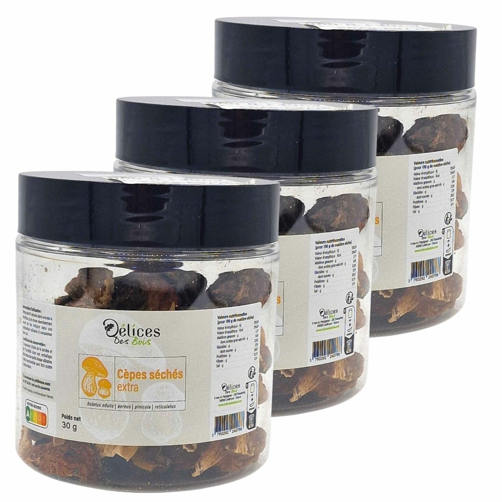 Cèpes extra séchés - délices des bois