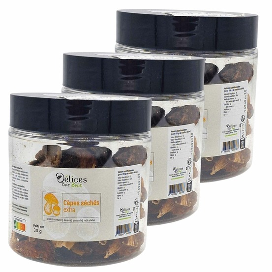 Cèpes extra séchés - délices des bois