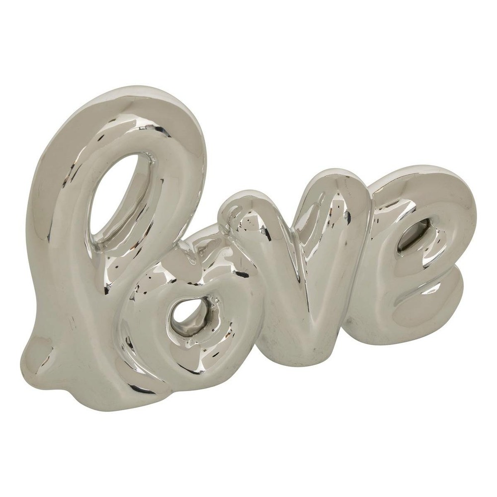 Mot à poser love l. 21,4xp. 4xh. 14cm céramique assorti