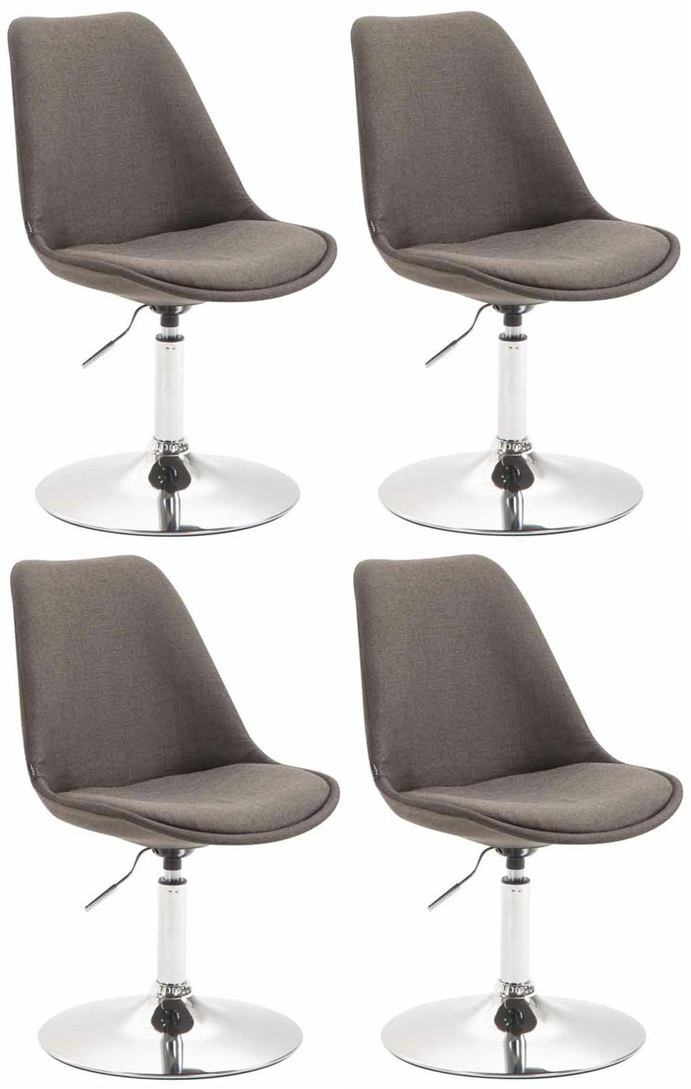 Lot de 4 chaises maverick c tissu