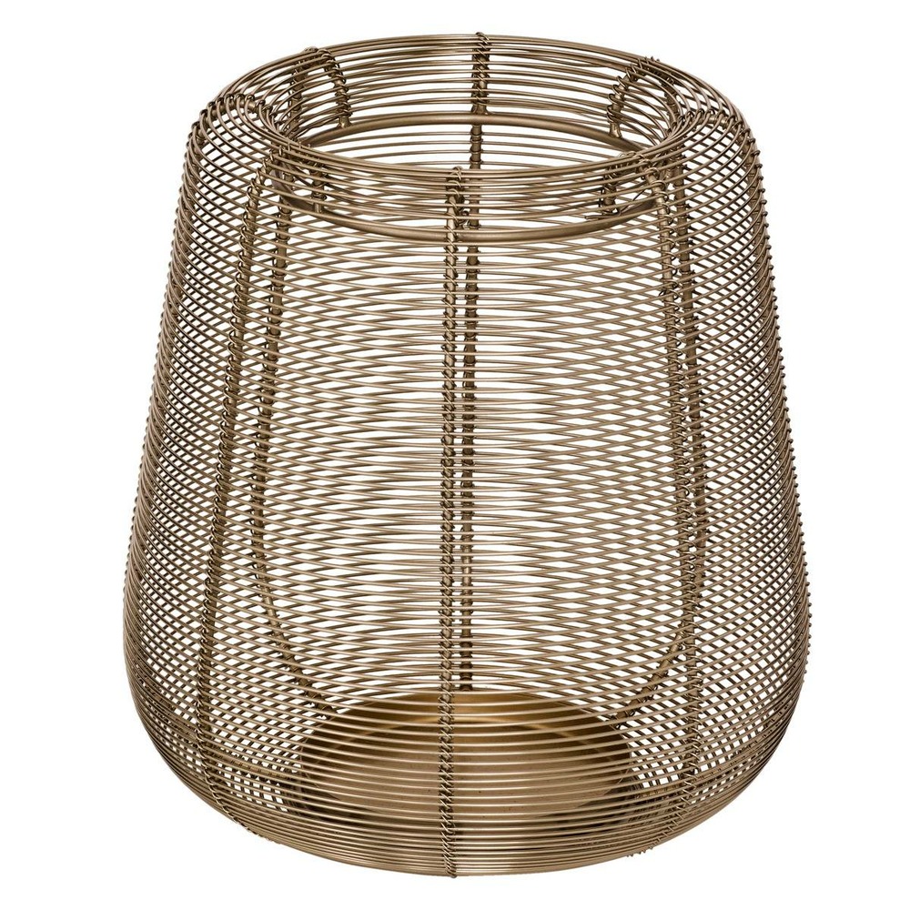 Lanterne doré 22x22cm