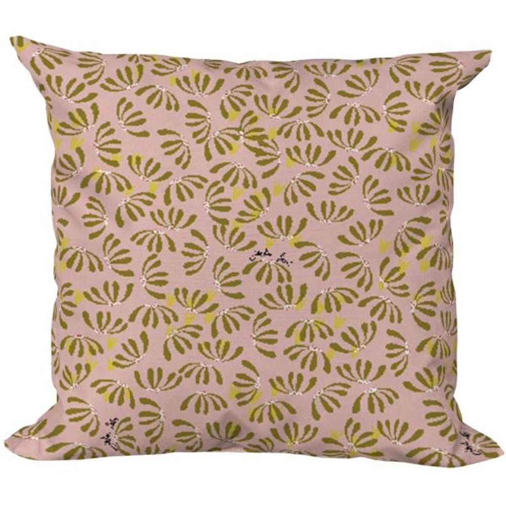 Coussin décoratif en tissu délicatesse 50 x 50 cm