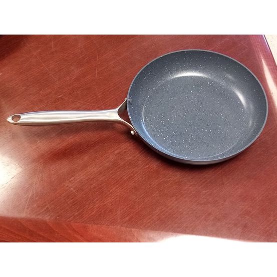 Poele anti-adherente basalt futur - avec couvercle - aluminium - baumalu