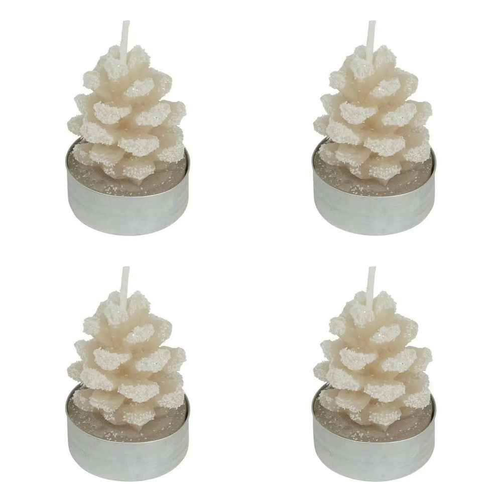 Lot de 4 bougies chauffe-plats 