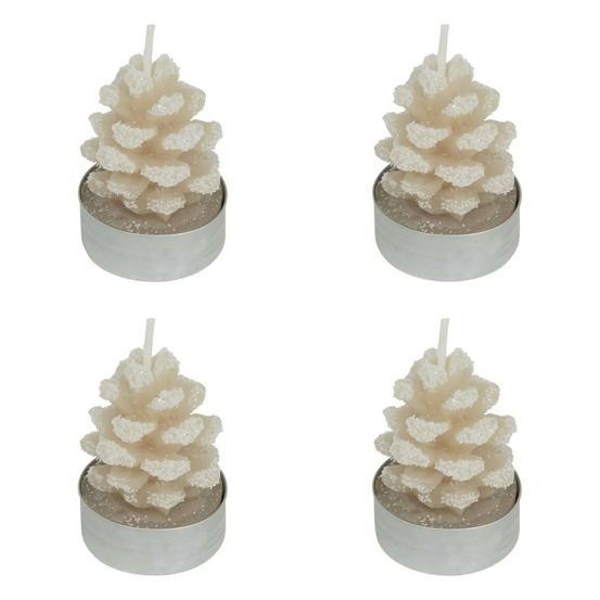 Lot de 4 bougies chauffe-plats