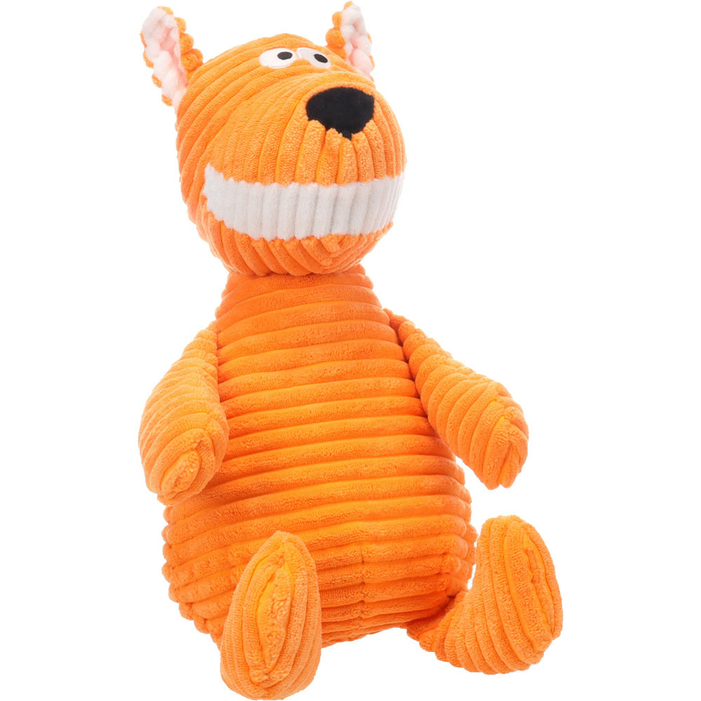 Jouet ribbi renard orange xxl 48 cm pour chien