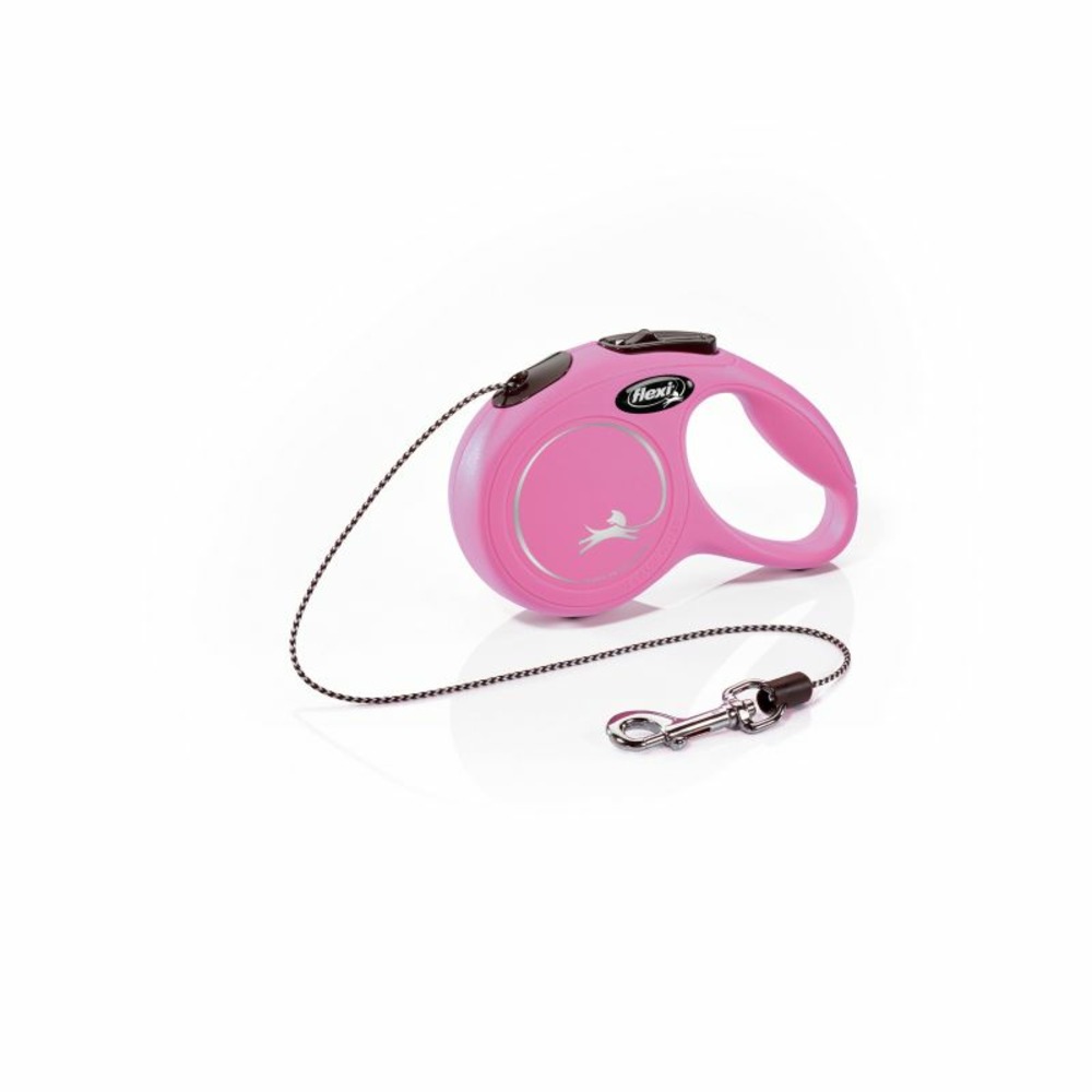 Laisse new classic cat xs cord 3 m pink flexi cl00c3-251-p-cat-20