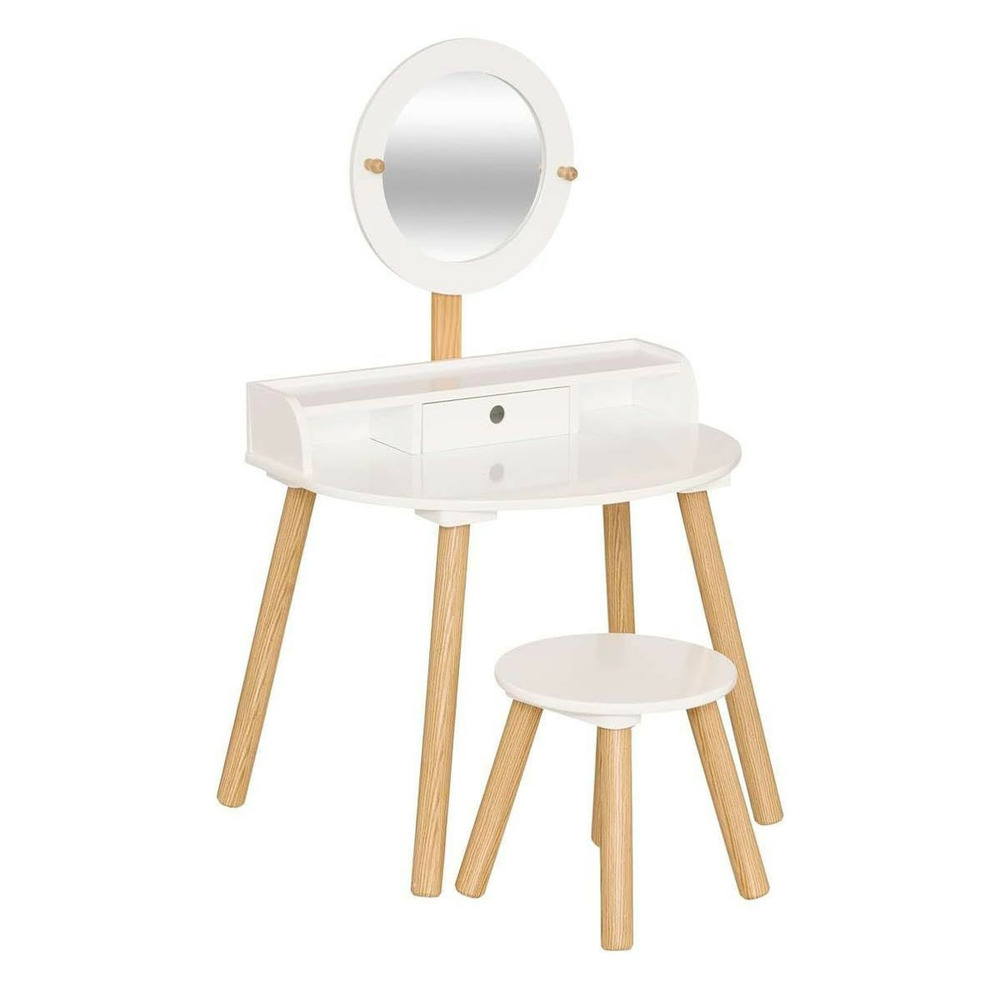 Coiffeuse enfant avec tabouret 