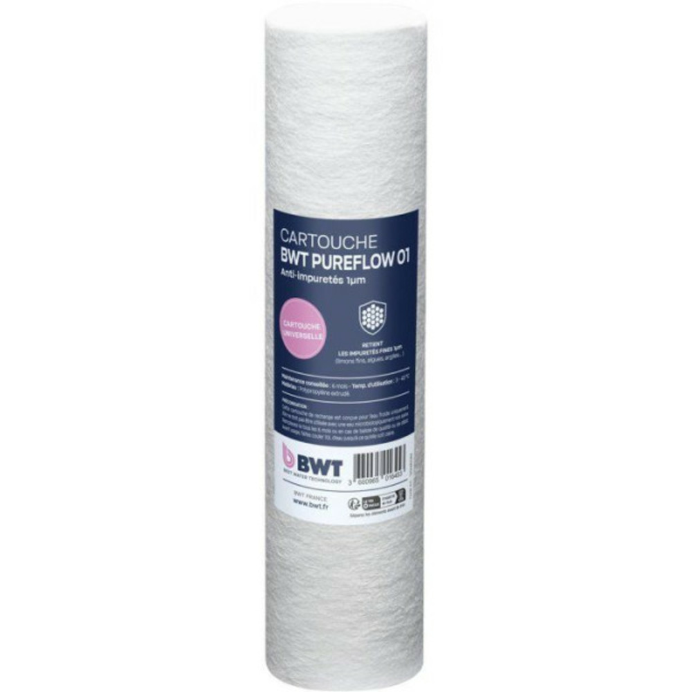 Pack cartouches triplex - - pack triplex - préfiltration + charbon actif + filtration fine - prétraitement osmose