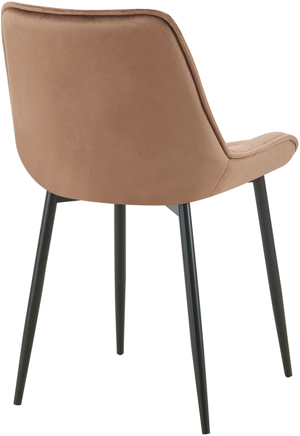 Chaise de salle à manger en velours wallace