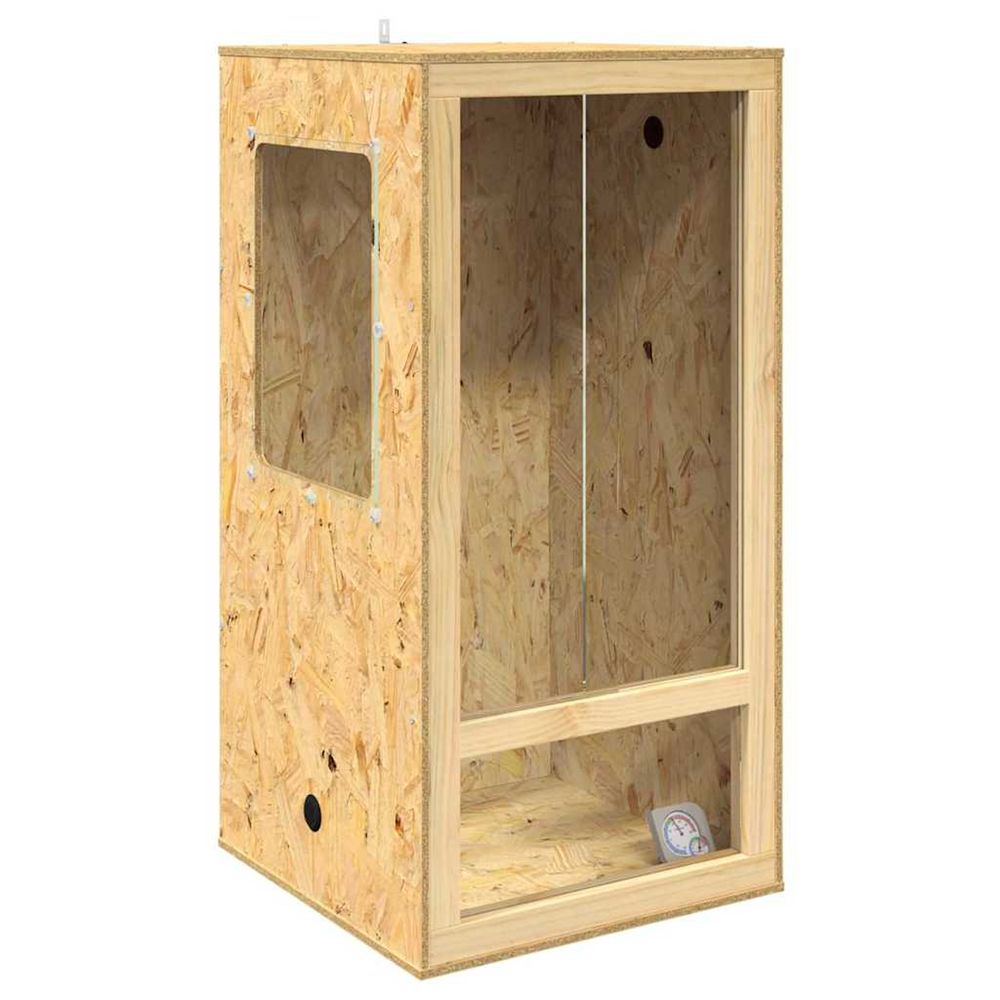 Terrarium marron 50 x 50 x 100 cm osb