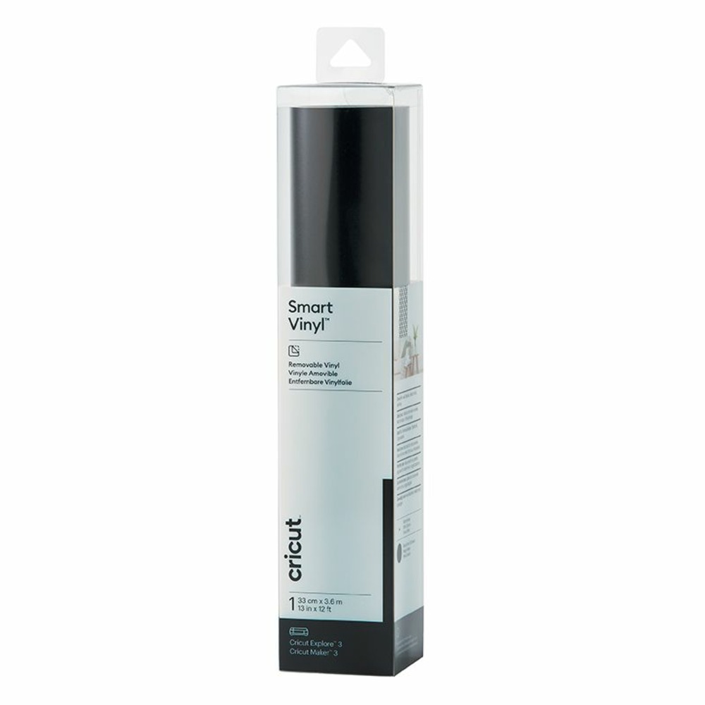 Vinyle amovible noir 366 x 33 cm - cricut