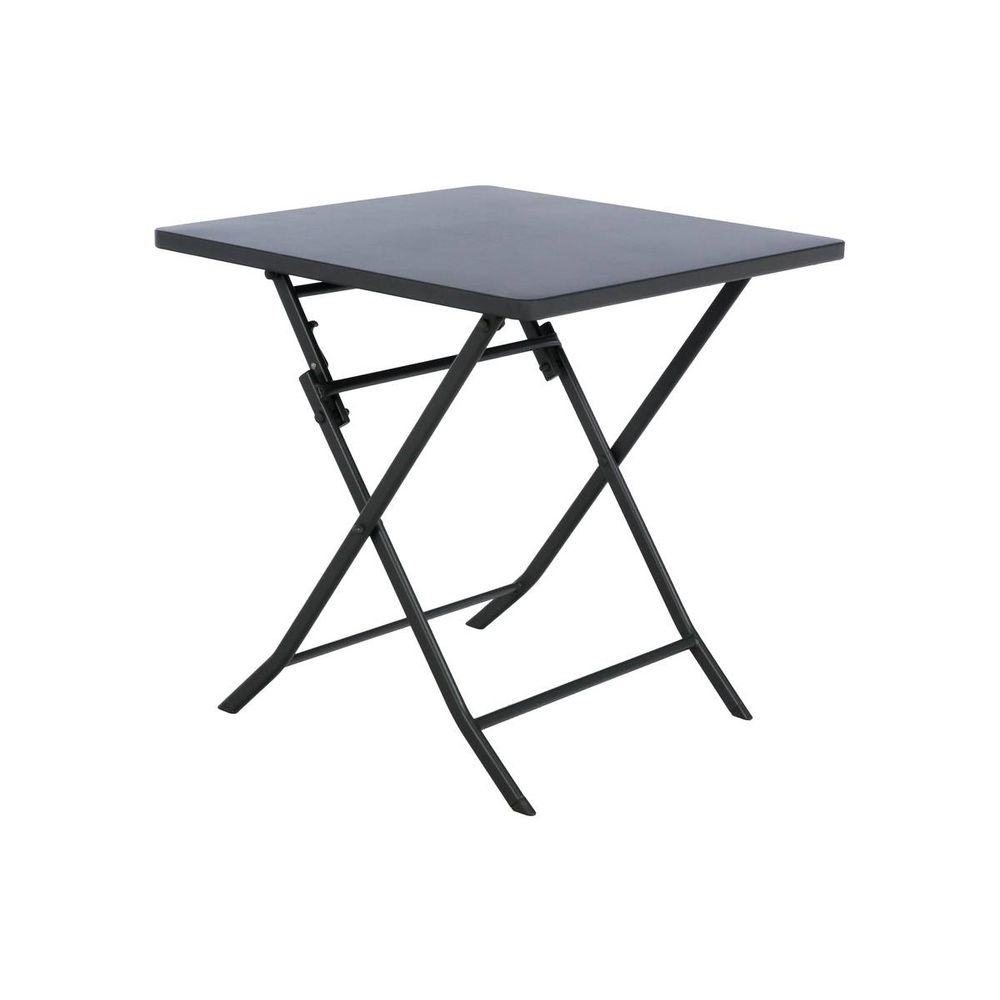 Table de jardin pliante carrée 