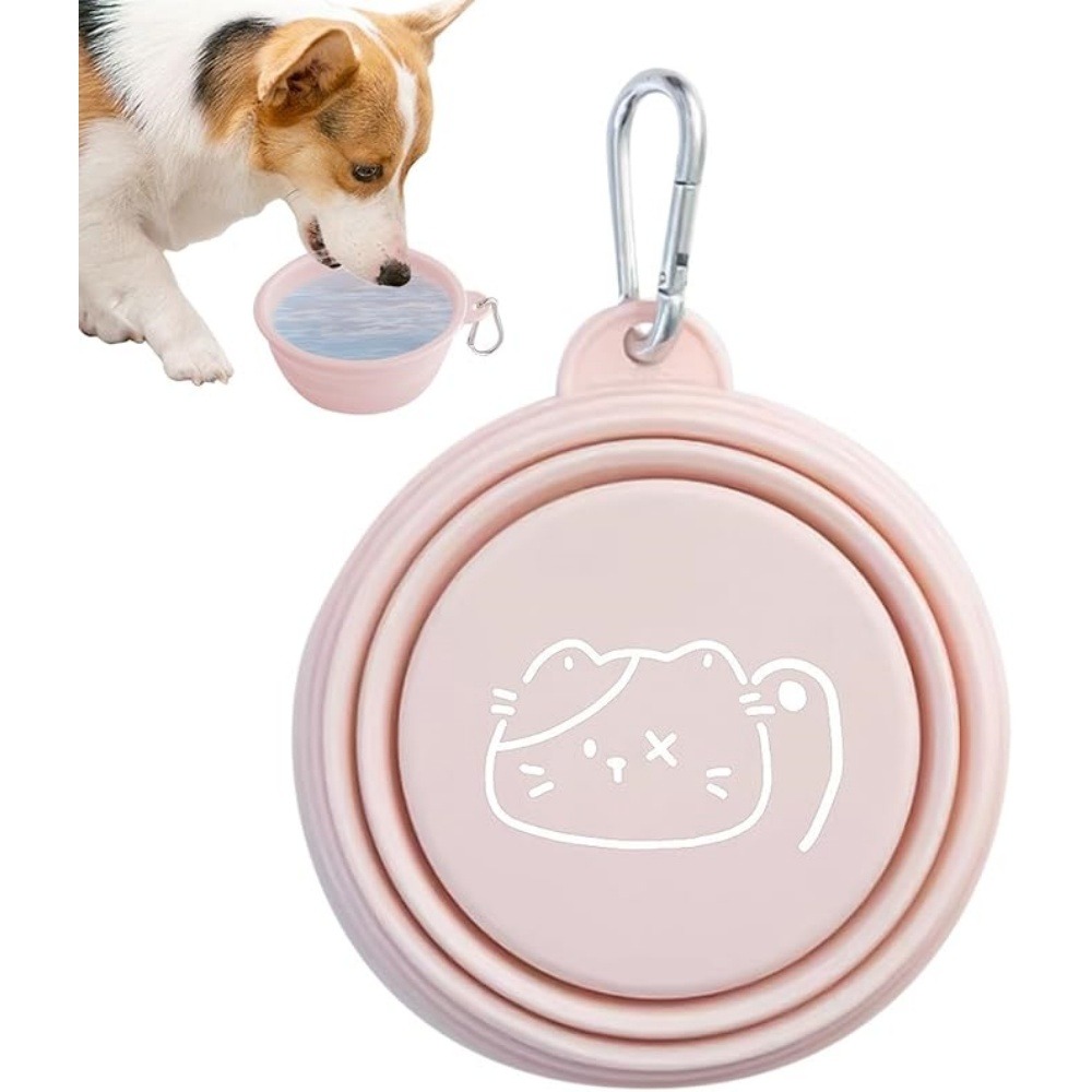 Gamelle pliable pour chien en voyage dtopbuyage