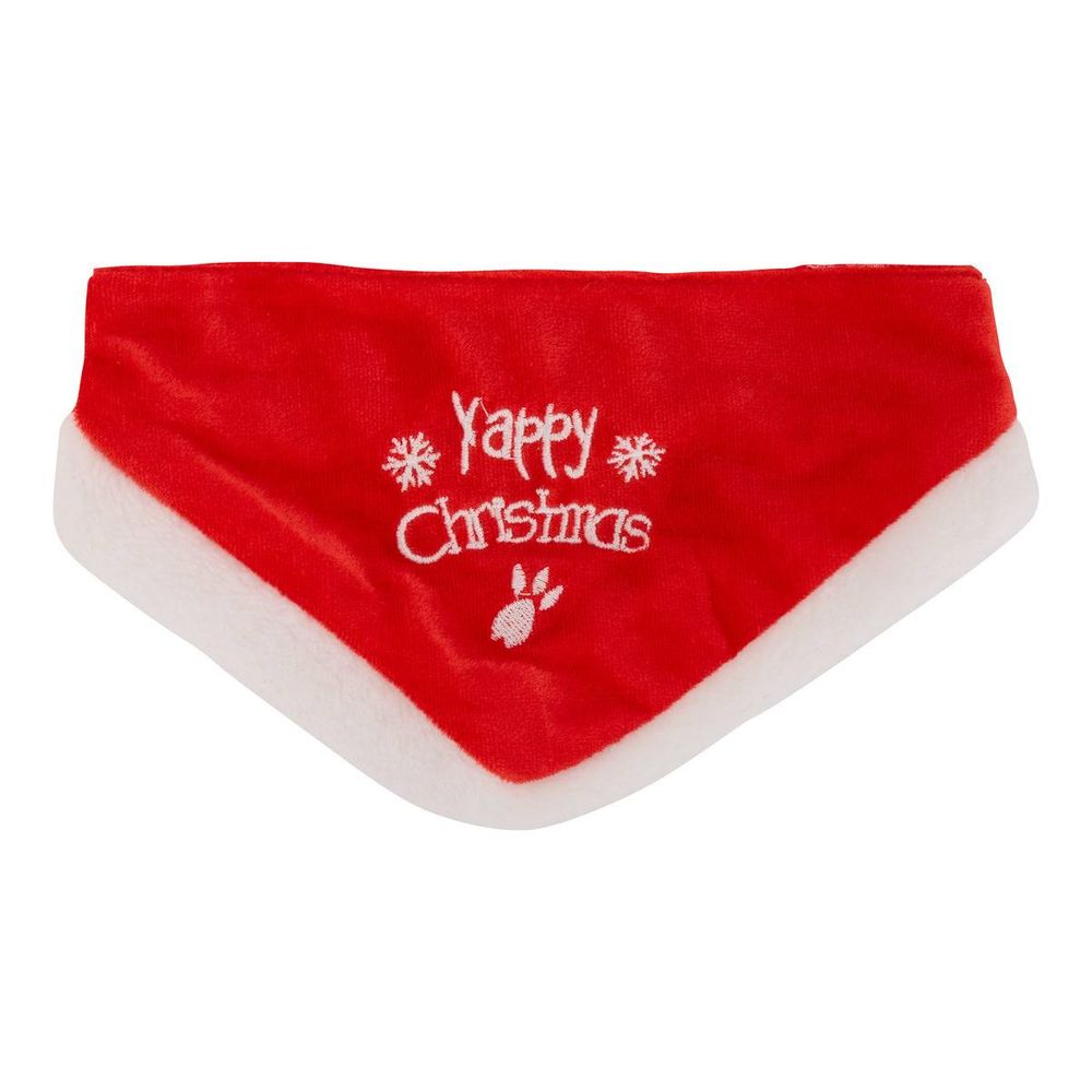 Bandana collier pour chien motif père noël