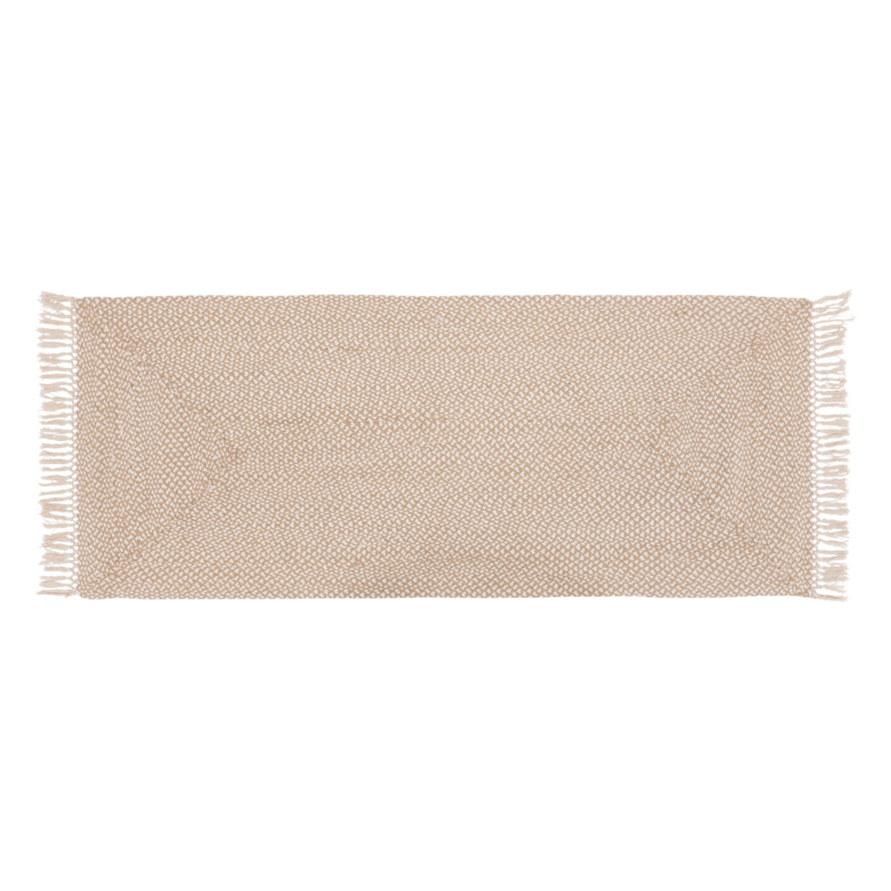 Atmosphera - tapis de couloir en jute et coton mélangé
