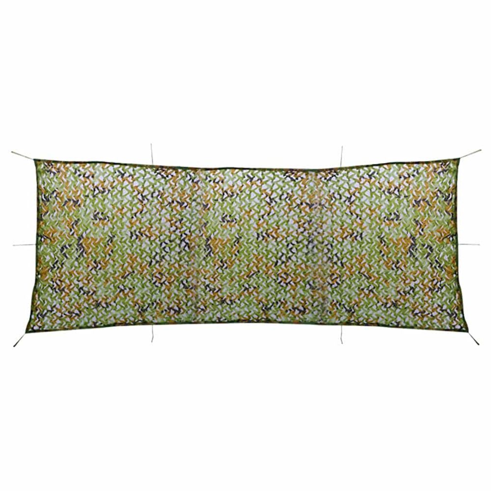 Filet de camouflage avec sac de rangement 1,5x5 m vert