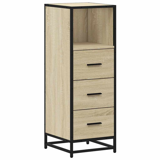 Armoire de salle de bain chêne sonoma 35x37,5x100 cm
