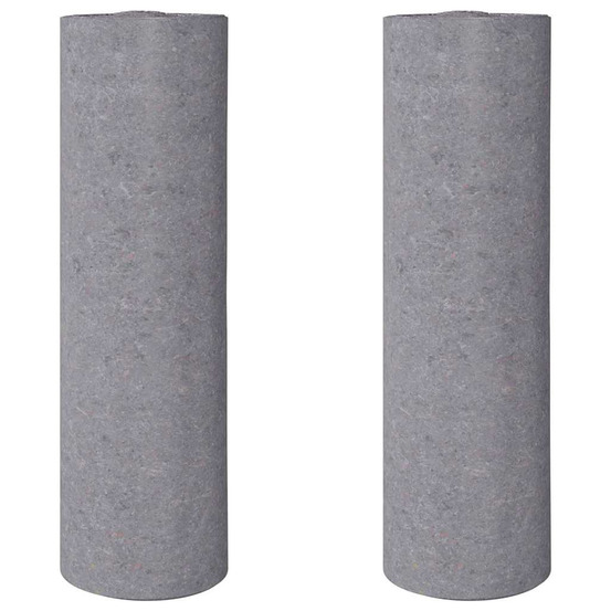 Polaires de peintre antidérapantes 2 pcs 50 m 220 g/m² gris