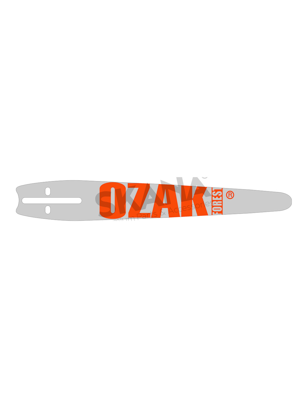 Guide ozaki pro steel adaptable pour stihl coupe 10 - 25cm. Empreinte c pas: .1/4 .043 (1,1mm) mini. 56 entraîneurs. Remplace o