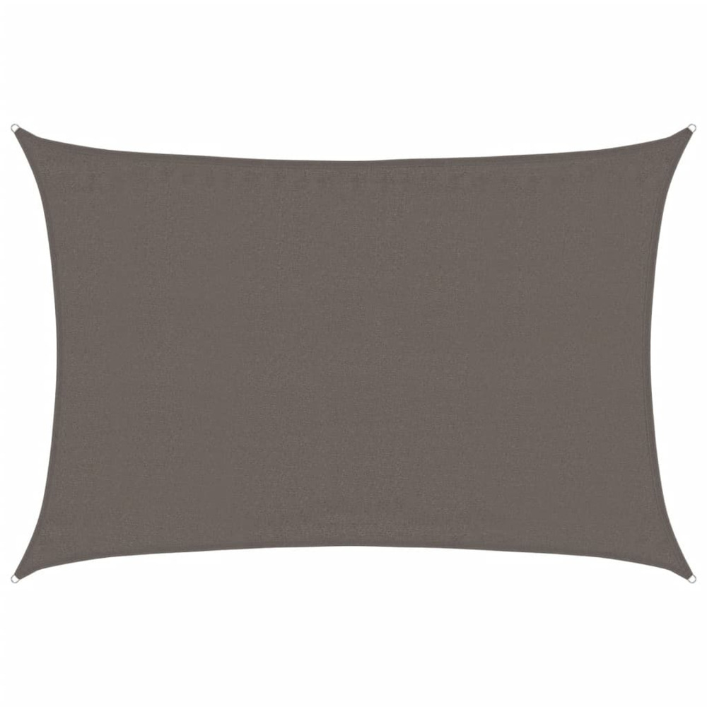 Voile d'ombrage 160 g/m² anthracite 3,5x5 m pehd