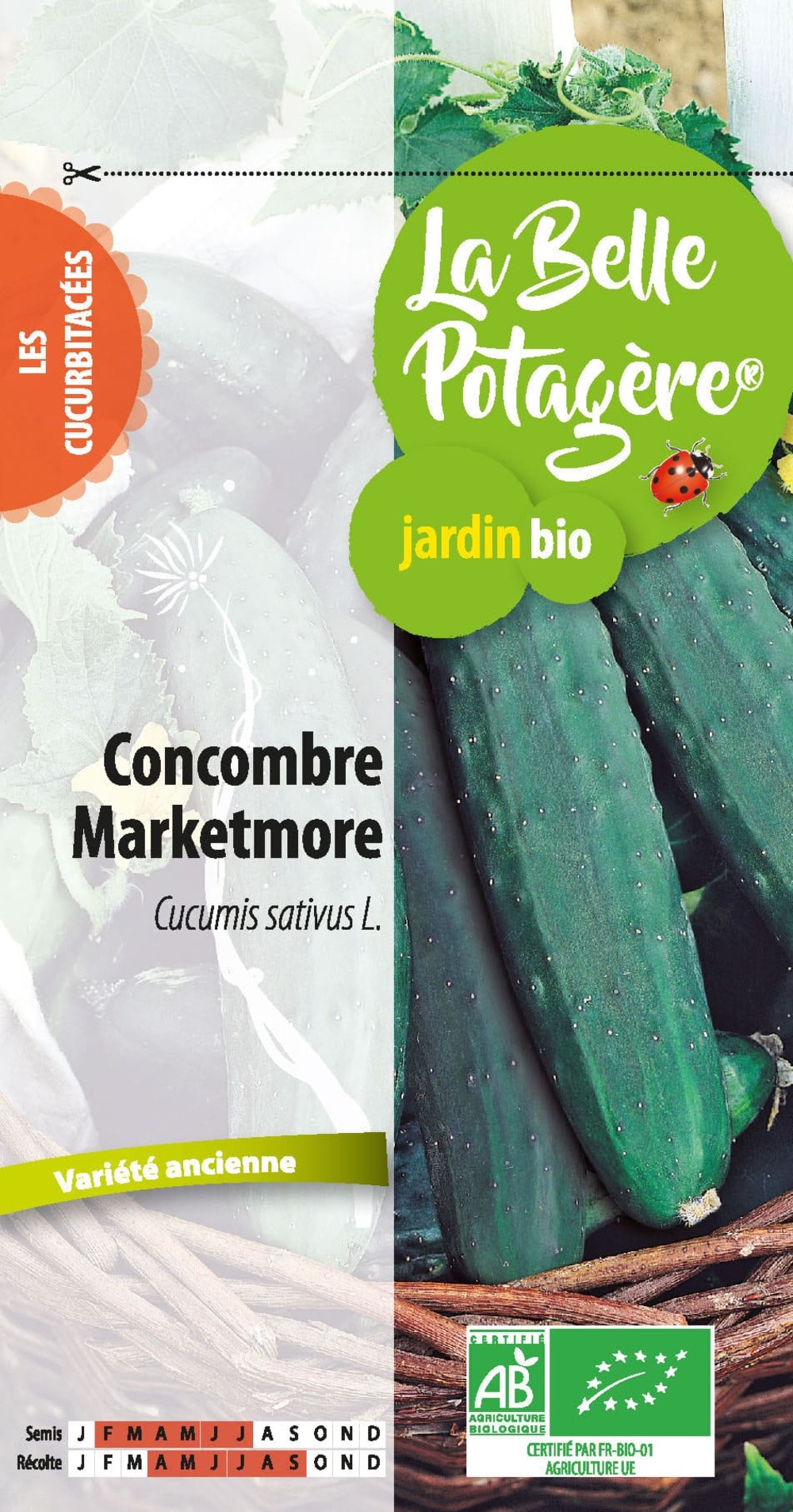 Concombre marketmore 0,5 g