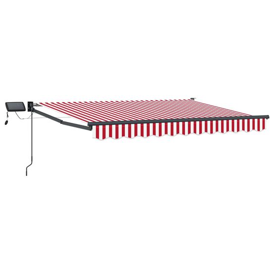 Store rétractable manuel avec leds 3 x 2,5 m