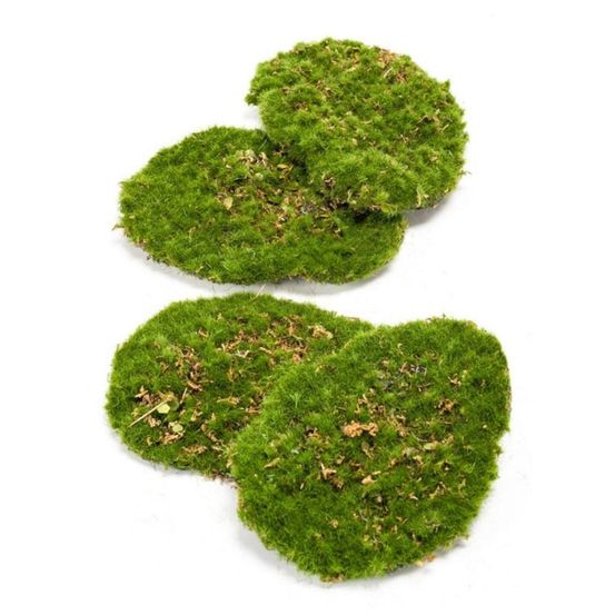 Mousse plate plante artificielle h0 cm