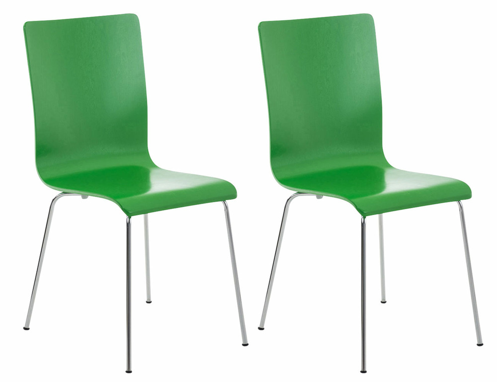 Lot de 2 chaises visiteur pepe