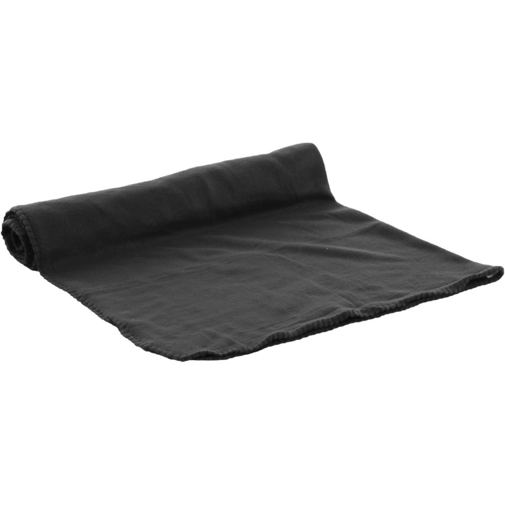 Couverture polaire noir l 100 x 150 cm pour chien