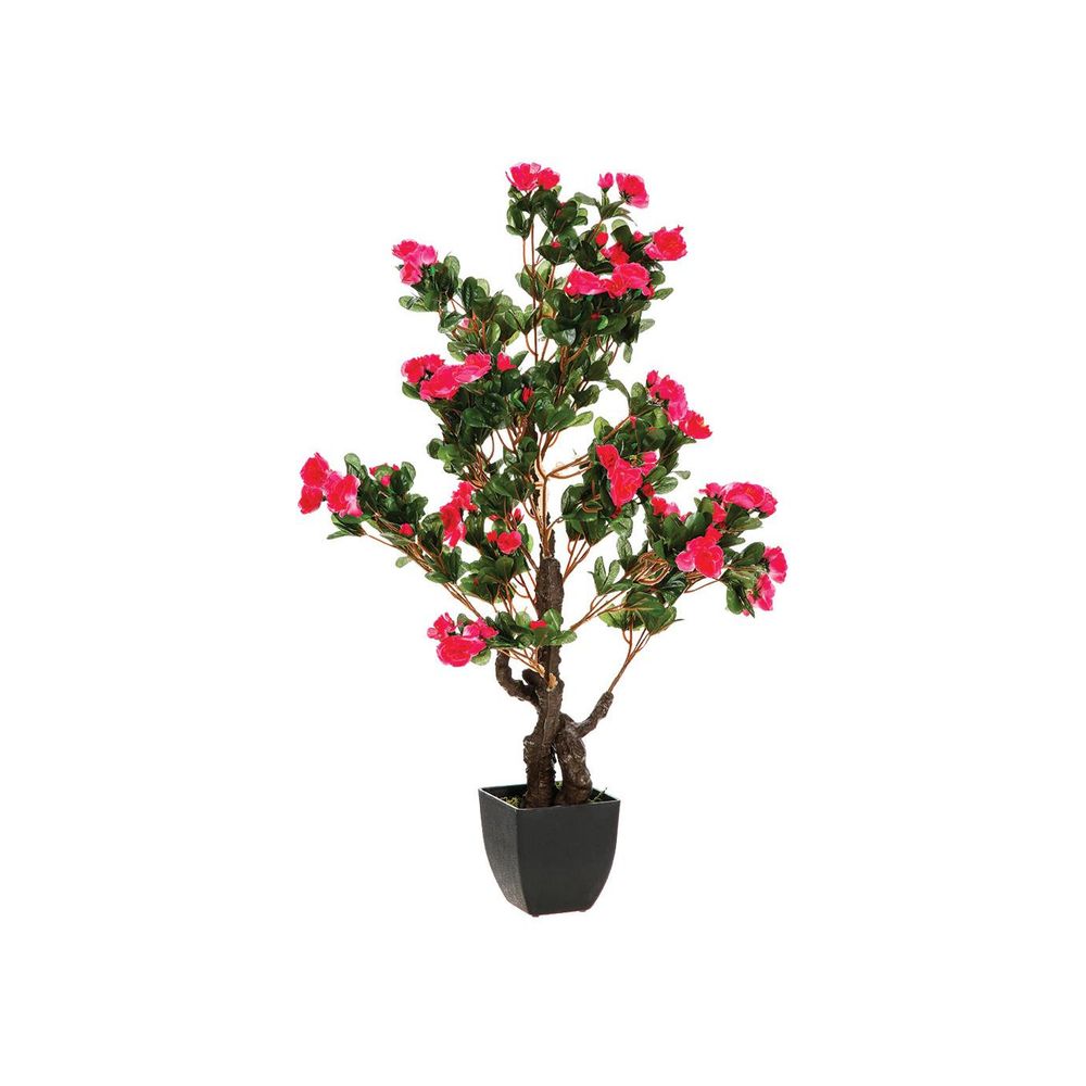 Plante artificielle azalée en pot h 78 cm