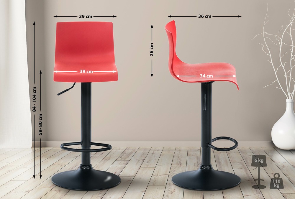 Tabouret de bar hoover b