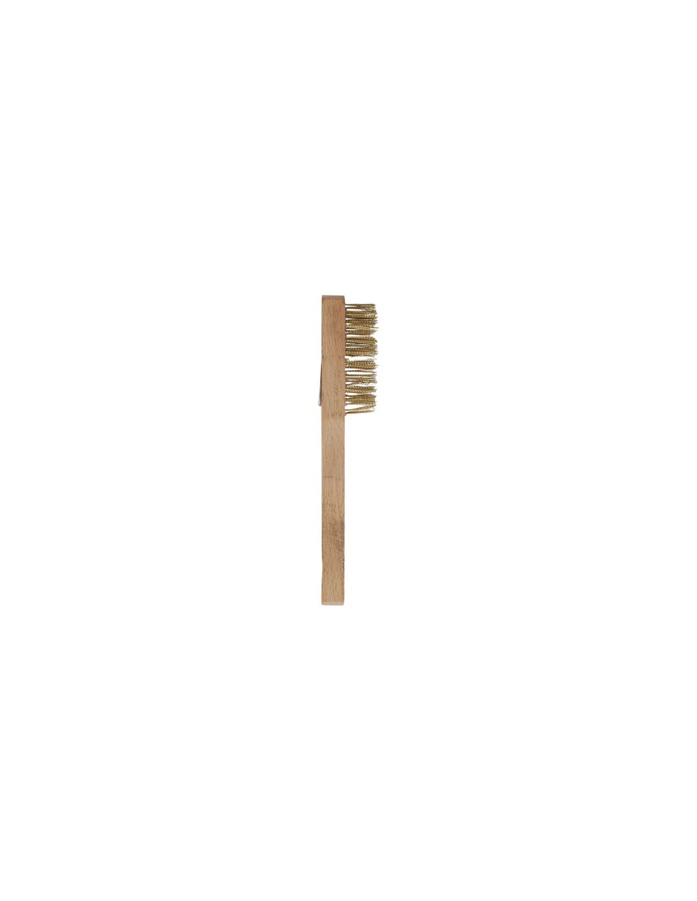 Brosse main bougie bois laiton 180x40 norton - norton