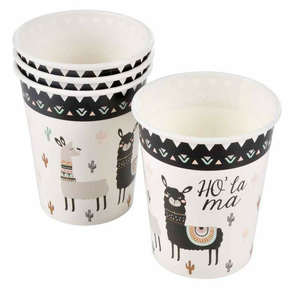 Lot de 6 gobelets en papier 