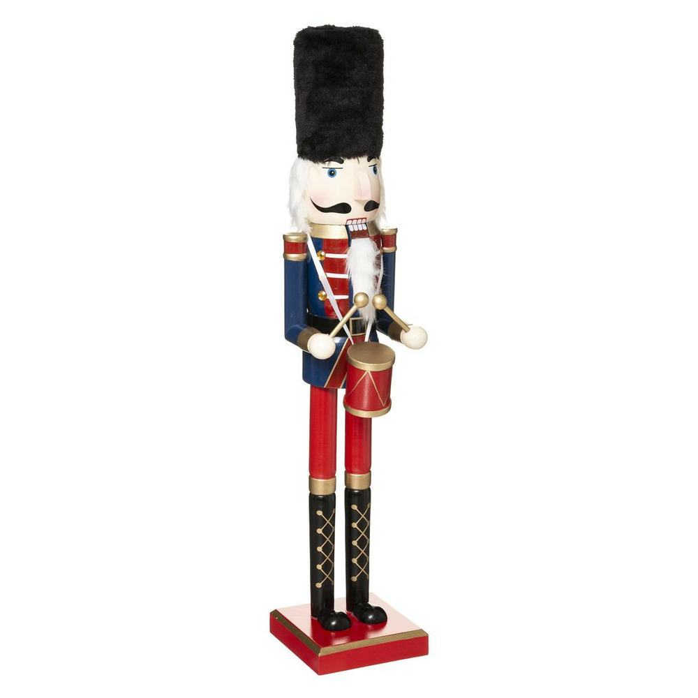 Grande figurine casse noisette en bois h 60 cm
