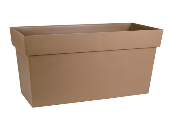 Jardinière muret toscane 79 x 36 x 39 cm - taupe