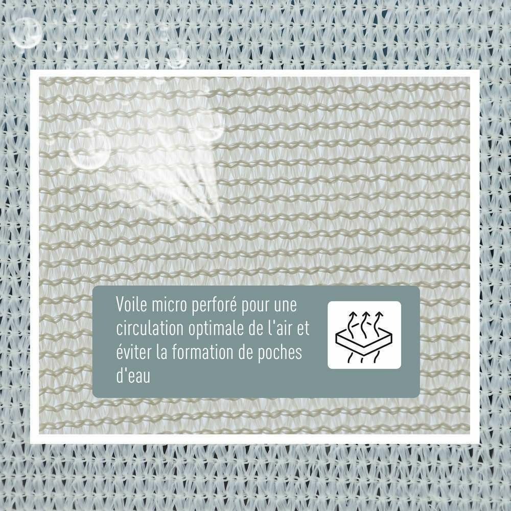VOILE D OMBRAGE CARRE 3 X 1-(928006)