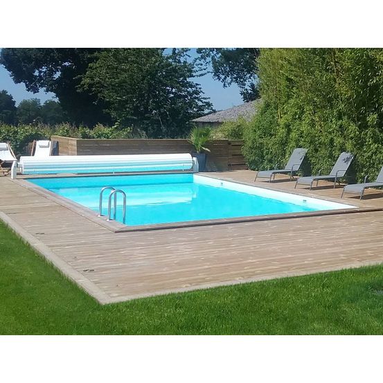 Piscine bois en kit rectangle