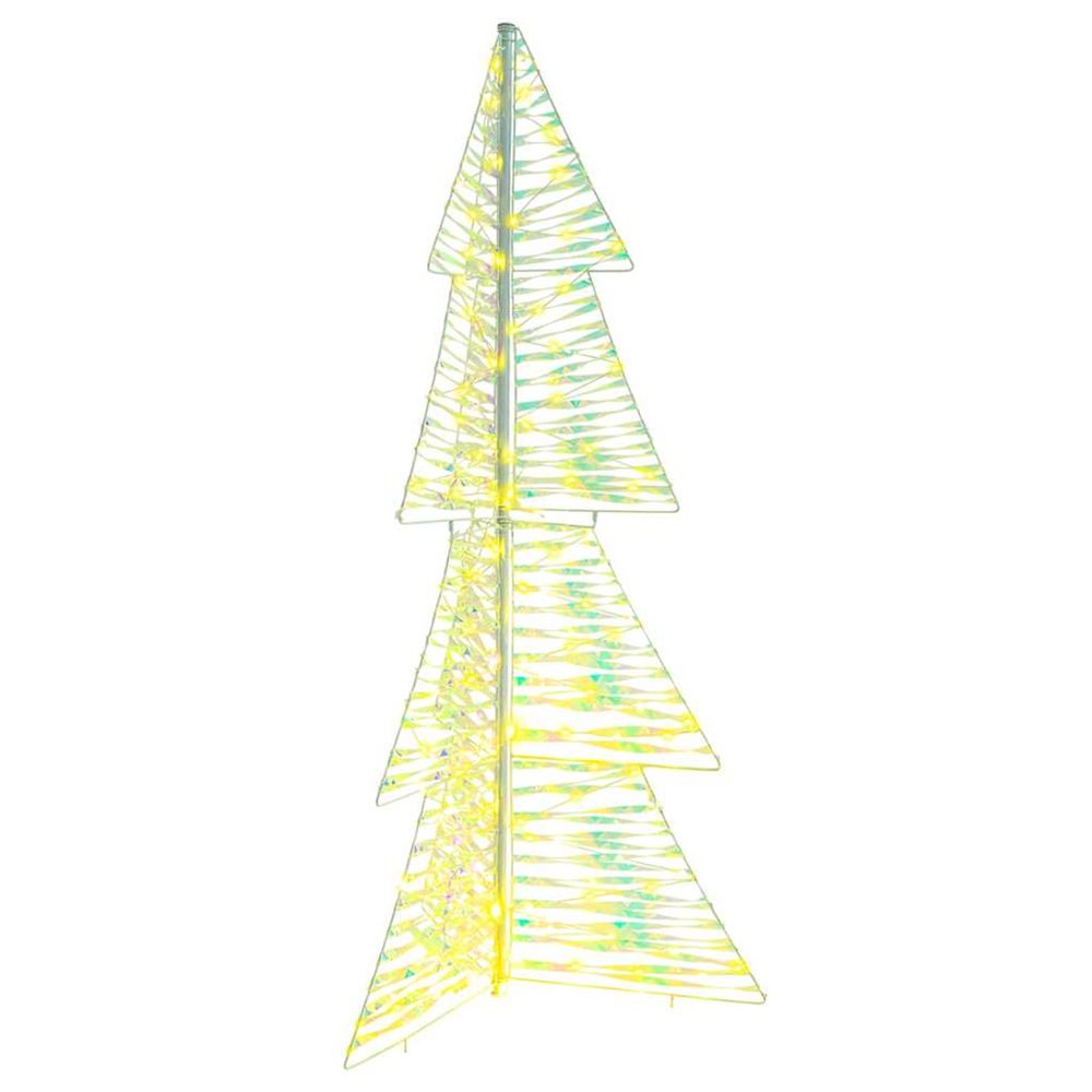 Sapin de noël 160 led blanc chaud 150 cm pet