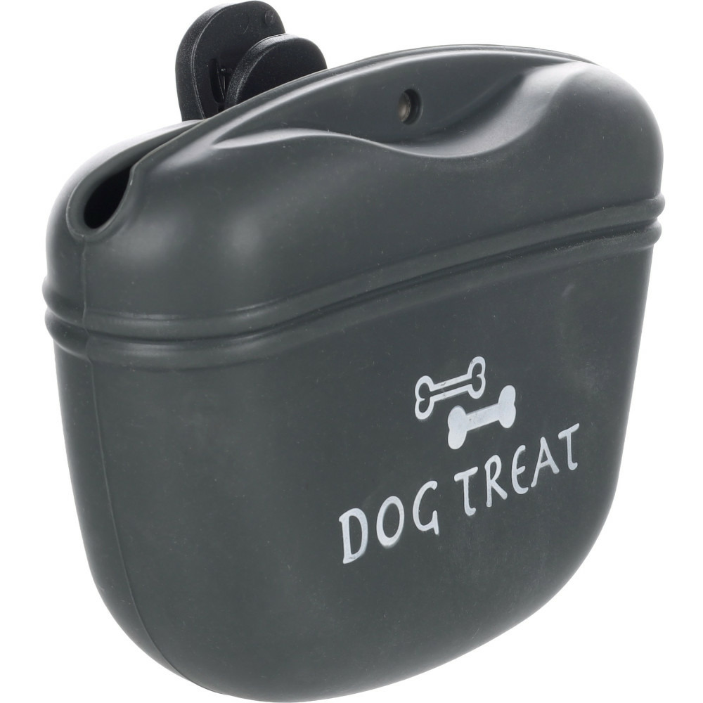 Pochette pour friandises dropsy gris 12,5cm x 5,5cm x10,5cm pour chien