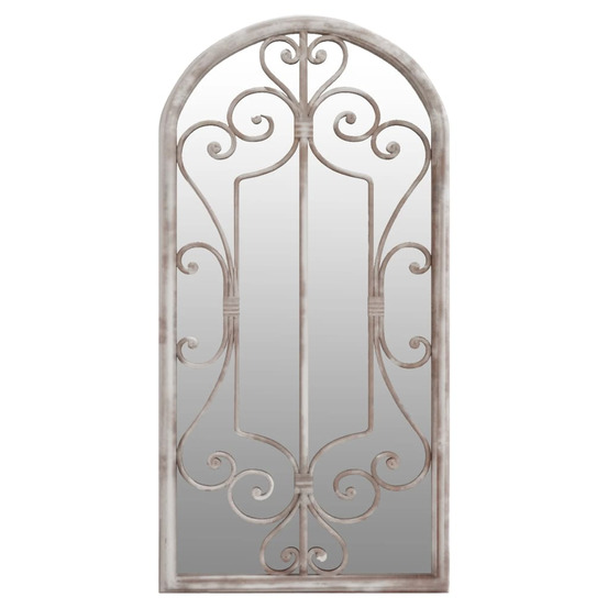 Miroir sable 70x30 cm fer pour utilisation à l'intérieur