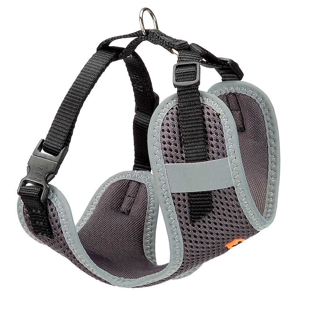 Ferplast harnais chien petite taille nikita xs, harnais pour chat respirant, rembourré et ajustable, facile à porter, bords