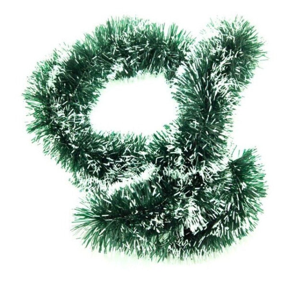 Guirlande de noël - vert sapin neige