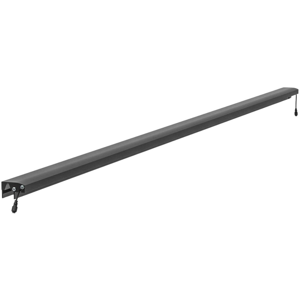 Barrette lumineuse pour clôture en composite 1. 73 m anthracite