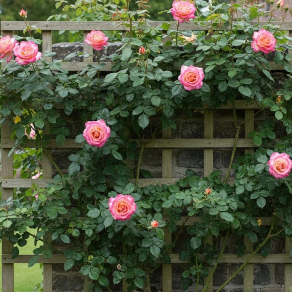 Rosier grimpant roxane® 'lapdalsar' pot de 3l - 20/40 cm