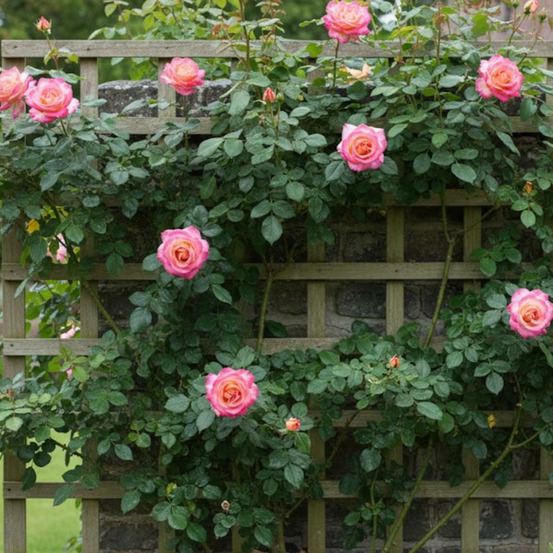 Rosier grimpant roxane® 'lapdalsar' pot de 3l - 20/40 cm