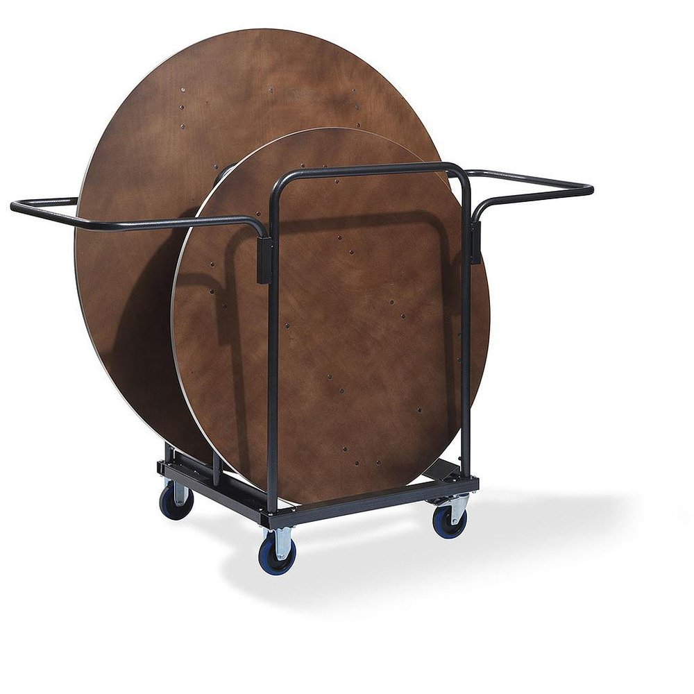 Chariot de transport pour 8 tables de banquet rondes - veba