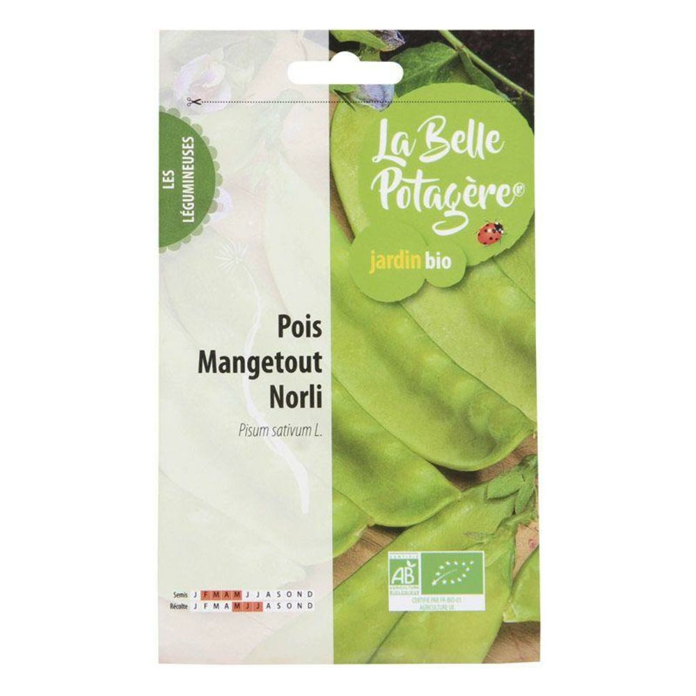 Graines à semer - pois mangetout norli - 50 g